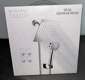 Dual Rain Shower Head - new in box in Leesville, Louisiana