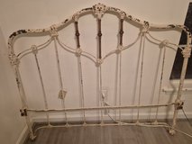 Antique iron headboard in Beaufort, South Carolina