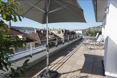 Penthouse with large terrace above the rooftops of Stuttgart in Stuttgart, GE