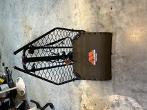 Hang on tree stand in Fort Polk, Louisiana