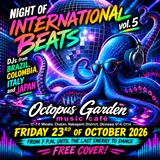 DJ nights at Octopus Garden in Okinawa, Japan