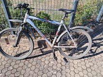Silver Univega HT 550 an older mountain bike in Spangdahlem, Germany