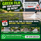 Pressure Washing Before Winter: Driveways, Patios, Steps in Ramstein, Germany