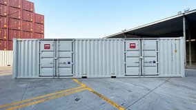 40ft High Cube Shipping Container - Side Access Doors - One-Trip in Vista, California