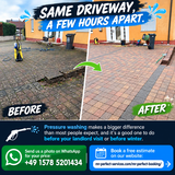 Give your driveway, walkway and sidewalk new life! in Ramstein, Germany