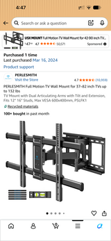 TV Wall Mount in Okinawa, Japan
