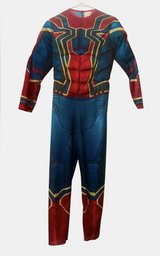 Marvel Spiderman Blue and Red Superhero Muscle Costume with Gold Accents in Camp Lejeune, North Carolina