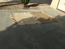 Jute area rug in 29 Palms, California