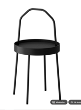 Ikea Burvik end table in Ramstein, Germany