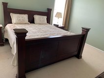 All Wood Bed set in Joliet, Illinois