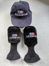 US Kids golf hat and club covers in Ramstein, Germany