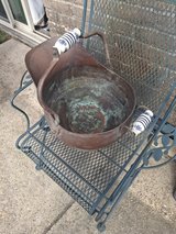 Copper Scuttle or Coal Hod (for ashes) in Spring, Texas