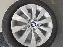 OEM BMW 17" Style 413 Winter Wheels – Bridgestone Tires – 3/4 Series in Baumholder, GE