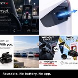 Stay in Your Car. Leave Instantly. — Eject X Tesla NACS Quick-Release Charging Tool (Brand New) in Los Angeles, California