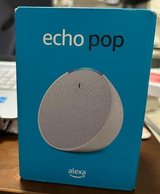 ECHO POP | Full sound compact smart speaker w/ Alexa | White Brand New in Leesville, Louisiana