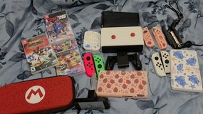 Nintendo Switch with Accessories and Games in Beaufort, South Carolina