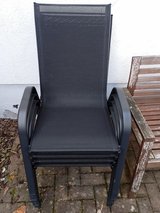 Chairs Outdoor x 4 in Ramstein, Germany