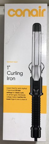 New! Conair Instant Heat 1" Curling Iron - all hair types in Naperville, Illinois