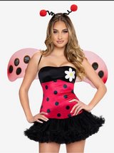 Womens Sexy Ladybug Halloween Costume Adult Extra Small / XS in Kingwood, Texas