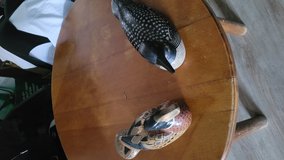 Vintage (Full Size) Hand-Carved & Painted Wooden Waterfowl Decoys in Stuttgart, GE