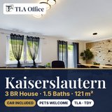 TLA OFFICE | 3BR House in Kaiserslautern | Car Included | TLA TDY PCS Ramstein KMC in Ramstein, Germany