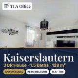 TLA OFFICE | 3BR House in Kaiserslautern | Car Included | TLA TDY PCS Ramstein KMC in Ramstein, Germany