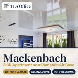 TLA OFFICE | Pet Friendly 3BR Apartment Mackenbach near Ramstein AB | Within TLA Rate in Ramstein, Germany