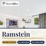 TLA OFFICE | Pet Friendly 2BR Apartment Ramstein near Ramstein AB | Within TLA Rate in Ramstein, Germany