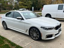 2019 BMW M550Xi Alpine White 43,027 miles Excellent Condition in Aurora, Illinois