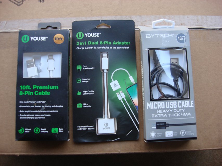 NEW BYTECH 10 ' MICRO USB CABLE. in Aurora