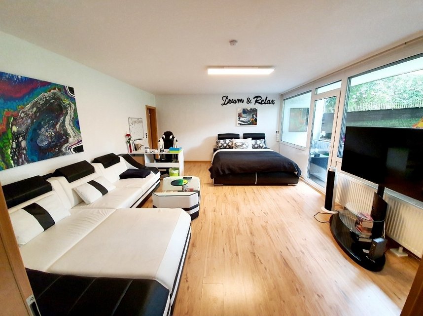 Modern studio apartment at the LRMC in Landstuhl, available now