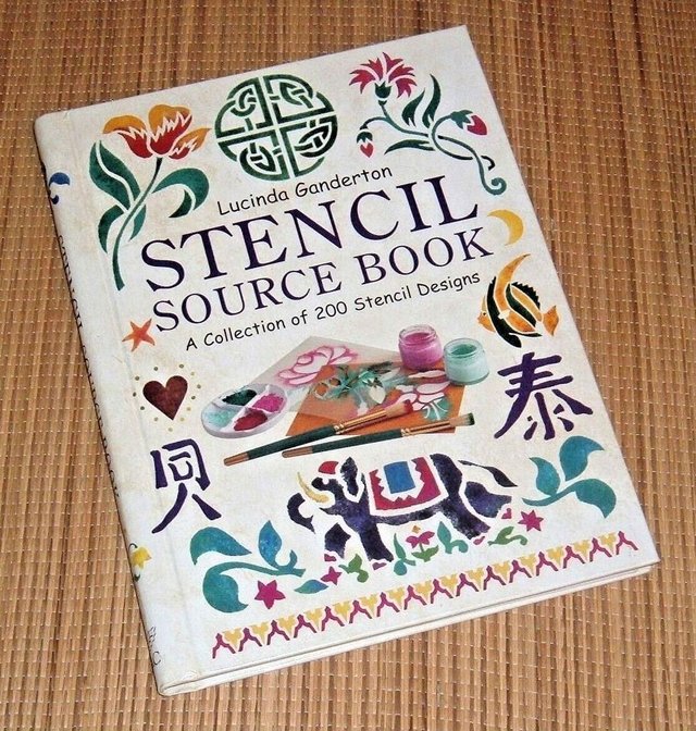 Vintage 2001 Stencil Source Book A Collection of 200 Stencil Designs