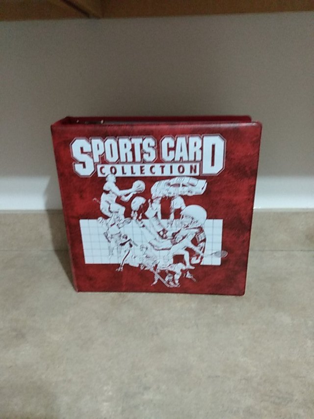 Sports Card Collection Album in TEST