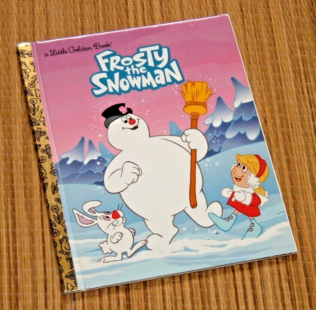 Little Golden Book Frosty the Snowman Christmas Seasonal & Holiday