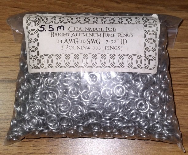Jump Rings Jewelry making, chain maille in Aurora