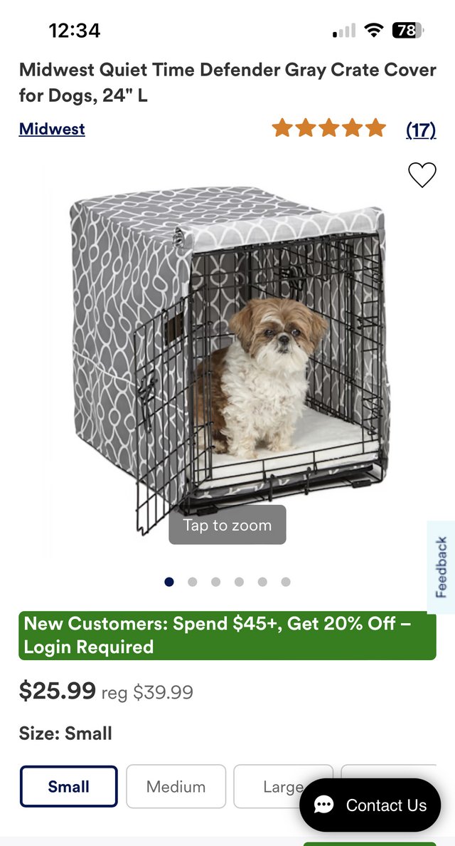 ProConcepts 2-Door Dog Crate With Cover…Mint!!! in Plainfield