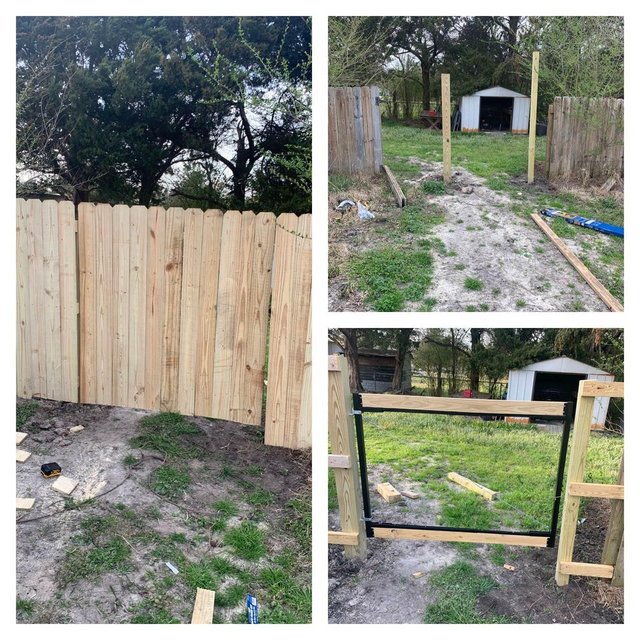 fences in Camp Lejeune