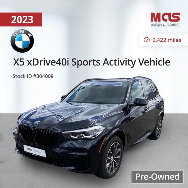 2023 Black BMW X5 xDrive40i Cars & Trucks By Dealer for sale on Wiesbaden bookoo!