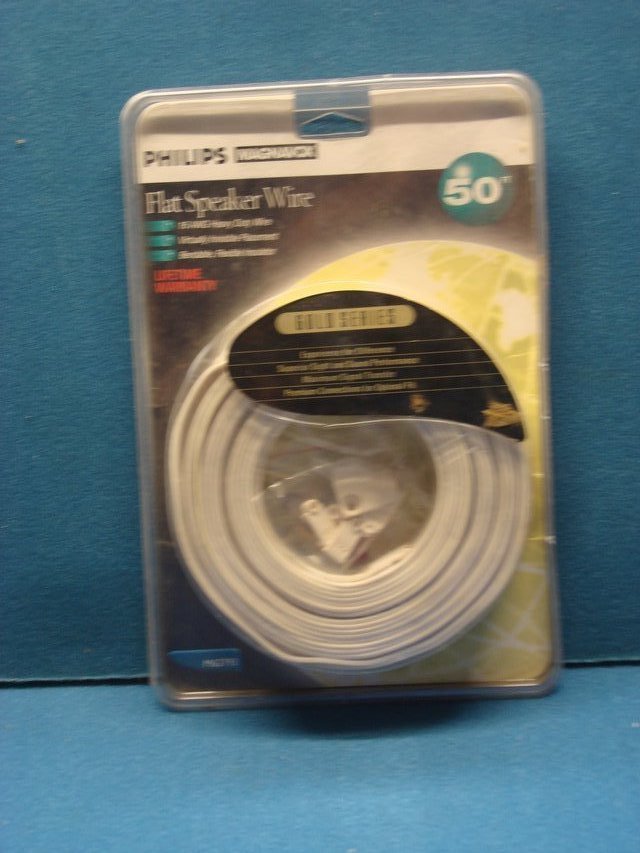 NEW PHILLIPS 50 FOOT ROLL OF FLAT SPEAKE WIRE in Batavia