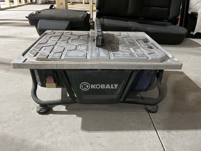 Kobalt Table Top Tile Saw Everything Else for sale on Lejeune bookoo!