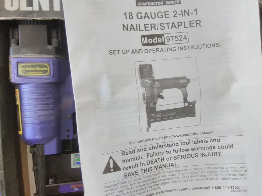 Brad nailer Tools for sale on Holloman bookoo!