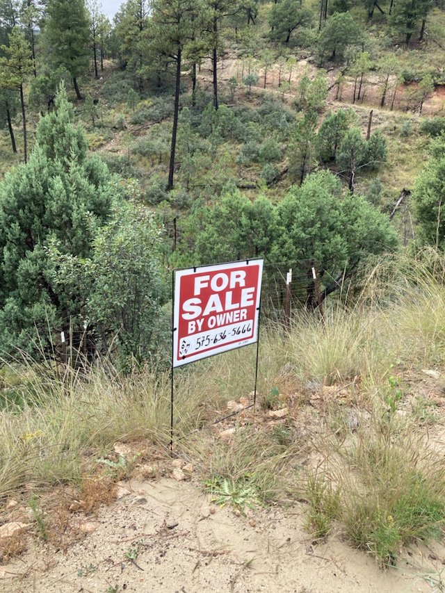 Lot 23 in Pine View subdivision, 5 miles west of Mayhill. Housing & Real Estate for sale on