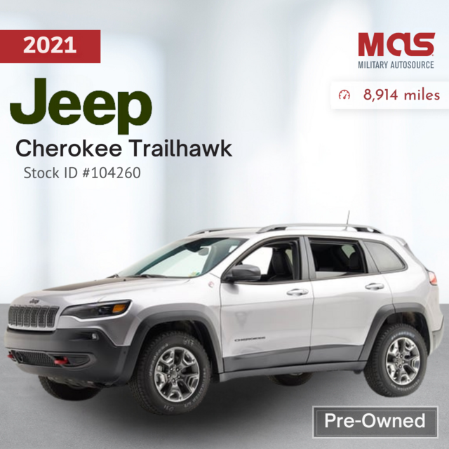 2021 Silver Jeep Cherokee Trailhawk Cars & Trucks By Dealer for