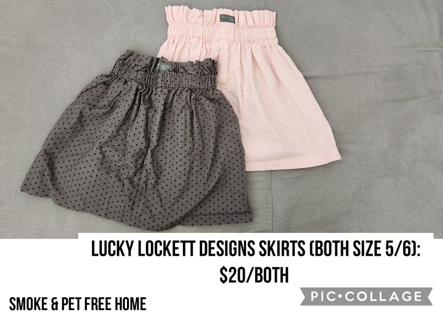 Pair of designer skirts Clothing Kids for sale on Okinawa bookoo!