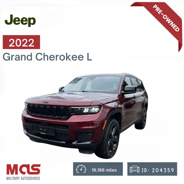 2022 Jeep Grand Cherokee L Cars & Trucks By Dealer for sale on