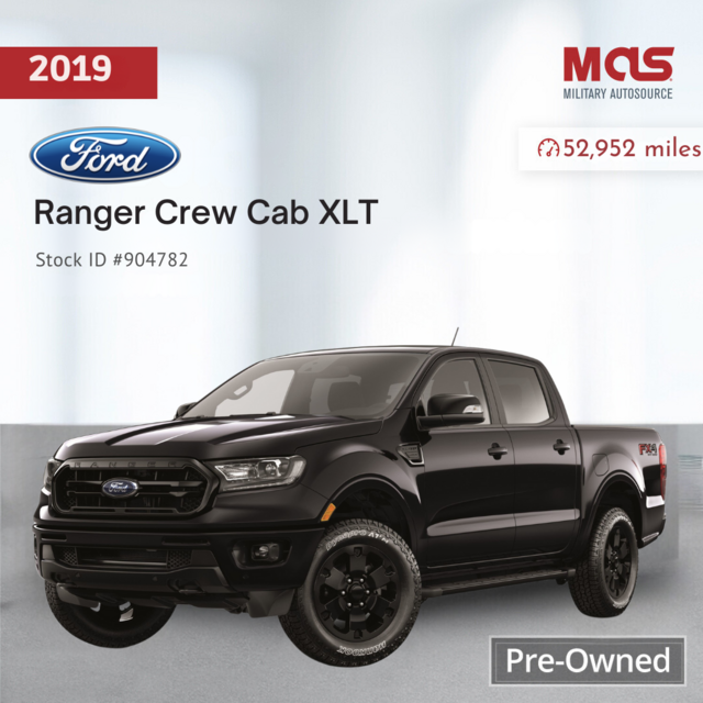 2019 Black Ford Ranger XLT Cars & Trucks By Dealer for sale on