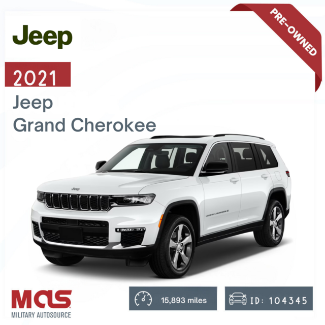 2021 Jeep Grand Cherokee Cars & Trucks By Dealer for sale on