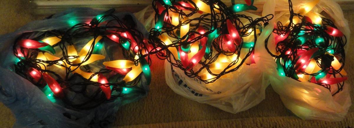 Lights, Chili Peppers, 35 lights per strand, all 3 strands for in Camp Pendleton