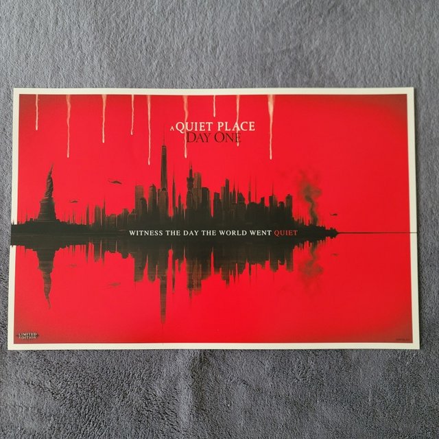 Quiet Place Poster in Camp Lejeune