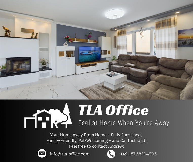 Cozy 2-Bedroom House in Ramstein-Miesenbach – Ideal for Your Stay TLA/TDY/TLF in Baumholder